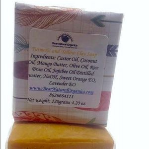 Handmade Turmeric and Yellow Clay Soap Bar